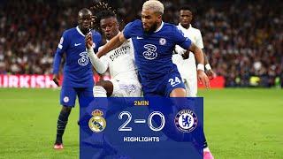 Real Madrid v Chelsea (2-0) | Highlights | UEFA Champions League