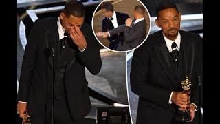 Will Smith breaks down in Oscars 2022 speech after hit smack on chris rock. @willsmith, @chrisrock,