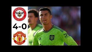 Brentford vs Manchester United 4-0 | All Goals & Highlights | Premier League 2022/23