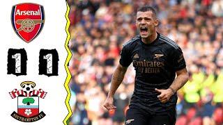 Arsenal vs Southampton (1-1) | Extended Highlights | Premier League Highlight | Pes 21 Gameplay