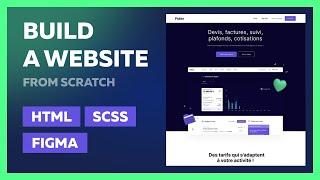 HTML5 & SCSS: How to Build a Professional Website From Scratch ???? VS Code, Figma