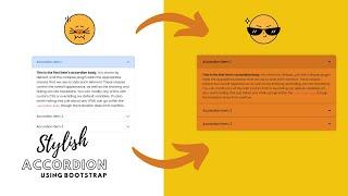 Learn To Create Accordion Using Bootstrap And Customize It Using CSS