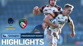 Worcester v Leicester - HIGHLIGHTS | Crushing Bonus-Point Victory! | Gallagher Premiership 2021/22