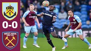 Burnley vs West Ham 0-0 Highlights | Premier League