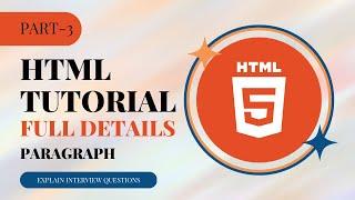 ????#3 HTML Tutorial for Beginners | Paragraph | Complete HTML Series | Coder Hindi