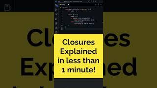 ???? JS Closures Explained Fast!