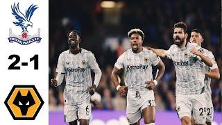 Crystal Palace vs Wolverhampton 2-1 Highlights | Premier League 2022 - Adama Traoré Goals