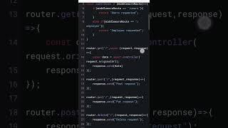 Express js external routing ???????????????? |#shorts #youtubeshorts #express #viral #video | Dz Cod