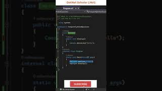 C# Programmers  FAQ - 005 - Dotnet Scholar #Shorts #CSharp #Dotnet #developer #programmer