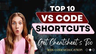 Top 10 VS Code Shortcuts To Increase Productivity | Every Developer MUST Know | VS Code Shortcuts