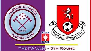 HIGHLIGHTS: Hamworthy Utd v Tunbridge Wells (FA Vase 5th Round)