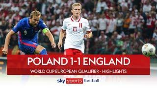 Kane wonder strike cancelled out LATE! | Poland 1-1 England | World Cup Qualifier Highlights