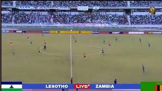 ⚽LIVE:; Lesotho vs Zambia | Africa Cup Of Nations Afcon Qualifiers-2023/24