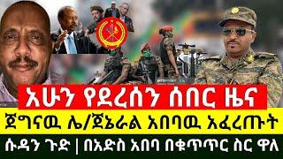 ሰበር - ምሽቱ ጉድ ተሰማ ሌ/ጀኔራል አበባዉ ታደሰ ቁርጡን አፈረጠ የእነ ጌታቸዉ ነገር አከተመ | ሱዳት ጉድ አሰማች እግዚኦ | Abel Birhanu