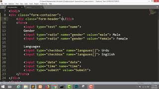 HTML CSS Course for Beginners | How to make a Registration form using HTML CSS | Part 8