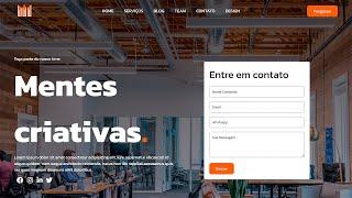 [2022]Criando um SITE com HTML e CSS na pratica | HTML e CSS Para Iniciantes 2022 #html #css