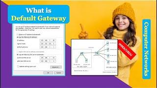 Default Gateway Explained | Default Gateway | What is a Default Gateway HINDI URDU