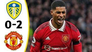 Manchester united vs Leeds united 2-0 All goals & Extended highlight/Premier league 2023