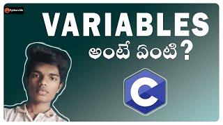 C Language in Telugu | C Language Variables in Telugu | C tutorial in Telugu | #pythonlife