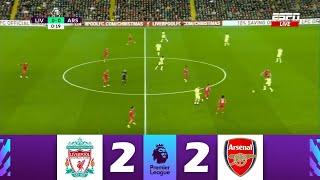 Liverpool FC vs. Arsenal FC [2-2] • Premier League 2022/23 • Full Match Streaming - Gameplay