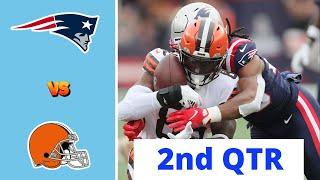 New England Patriots vs. Cleveland Browns Full Highlights 2nd QTR | NFL Week 6, 2022