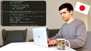 Learn Japanese with this FREE coding program (beginner friendly)