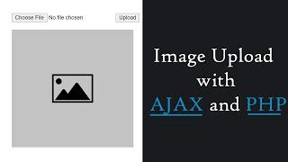 Image Upload  with Ajax and PHP | Ajax Image Insert in MYSQL Database