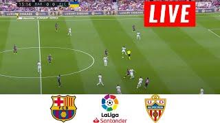 Barcelona vs Almeria: Live Match Preview EN VIVO | La Liga Santander 2022-23 | watch Along