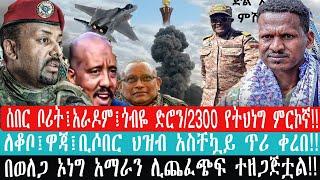 ZeEthiopia|????ሰበር ቦሪት፤አራዶም፤ጎብዬ ድሮን/2300 የትህነግ ምርኮኛ|ለቆቦ፤ዋጃ፤ቢሶበር ህዝብ አስቸኳይ ጥሪ ቀረበ#fetadaily#fano#amha