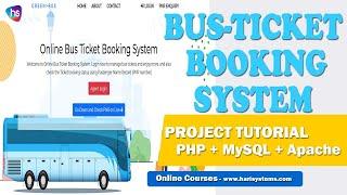 Online Bus Ticket Booking System - Bus Ticket System - PHP - MySql -  Source Code - Harisystem