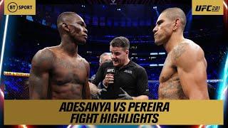 Israel Adesanya vs Alex Pereira | UFC 281 Official Highlights | Sensational Middleweight Scrap