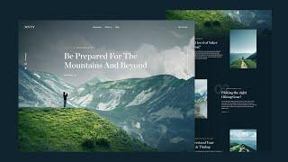 Build A Responsive Adventures Website With HTML, CSS, and JavaScript  | Full Tutorial