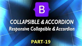 Accordion & Collapsible In Bootstrap 5 - Bootstrap Accordion - Bootstrap Collapse - p19 (Hindi/Urdu)