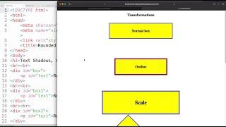 Advanced HTML5 Tutorial -  21 - Transformations.