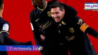 Lionel messi top 20 goals in 2021