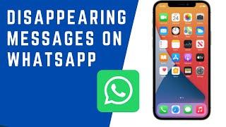 How to Enable Disappearing Messages on WhatsApp in iPhone