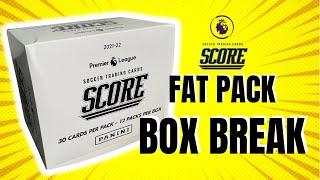 Box Break!! New Panini Score Premier League 2021/22, Fat Pack Box Break!!