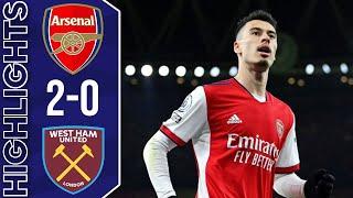 Arsenal vs West Ham United 2-0 Highlights | Premier League 2021 - 2022