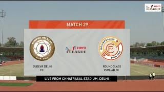 Sudeva Delhi FC 1-1 RoundGlass Punjab FC | Hero I-League 2022-23 | Full Highlights