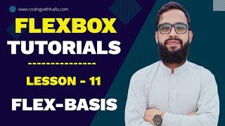 Flex Basis in Flexbox - How to use flex-basis - CSS Flexbox Tutorial in Hindi