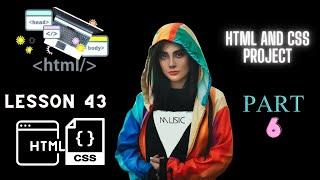 container utility class in html and css || How to make a website in html and css || Lesson 43 part 6