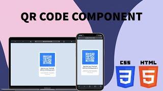 QR Code Component design with HTML and CSS | Beginner friendly tutorial | Frontend Mentor Challenge