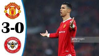 Manchester United vs Brentford 3-0 All Highlights Premier League 2021/2022 HD