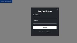 How to Make Login Page in bootstrap 5  | Modal Login Form bootstrap 5