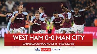 West Ham knock out holders on penalties! ???? | West Ham 0-0 Man City | Carabao Cup Highlights