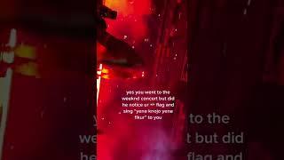 The Weeknd LIVE in Chicago  24 July 2022 - After Hours Til Dawn Tourethiopian flag speak amharic.