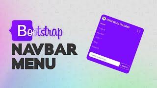 Responsive Navbar Menu using Bootstrap 5