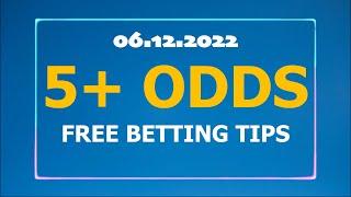 5+ ODDS & 2+ FOR TODAY - FREE FOOTBALL BETTING TIPS