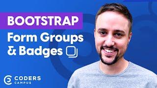 Using Bootstrap Form Groups and Badges