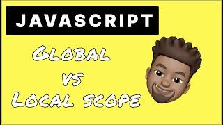 JavaScript Scope (Local vs Global) | Learn Javascript | Beginner Tutorial